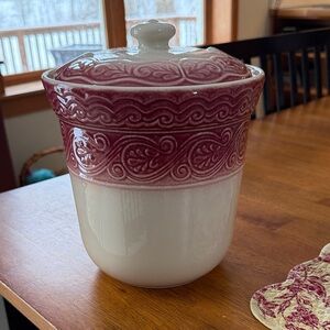 Longaberger cookie jar
